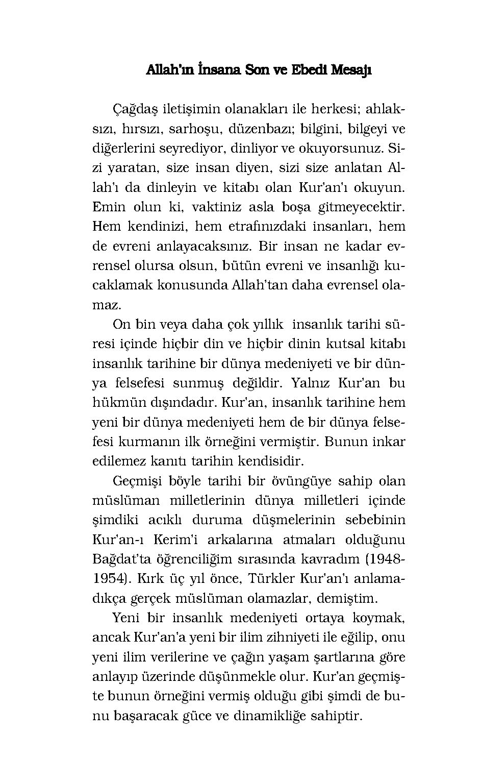 Kur'an-ı Kerim ve Türkçe Çevirisi