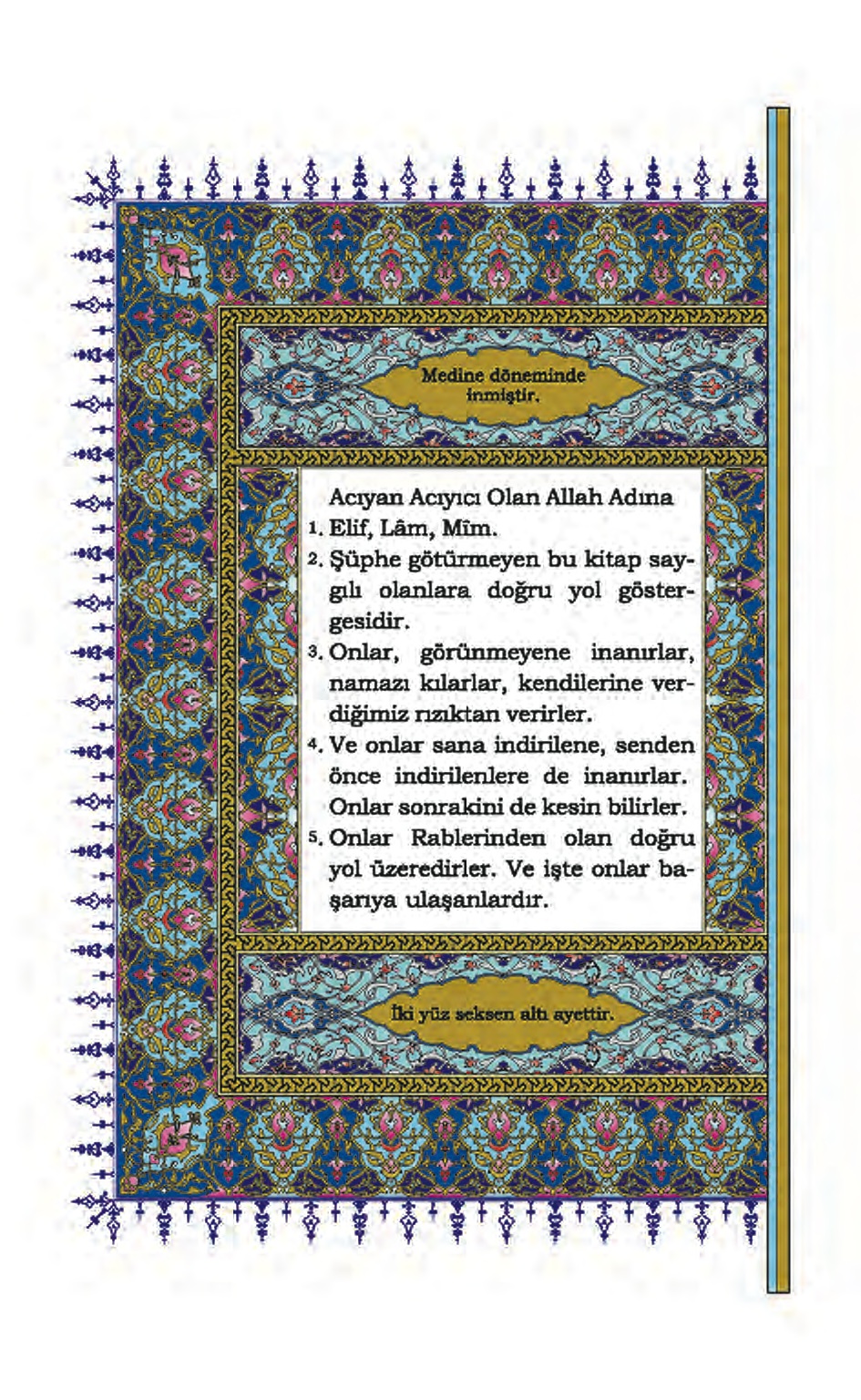 Kur'an-ı Kerim ve Türkçe Çevirisi